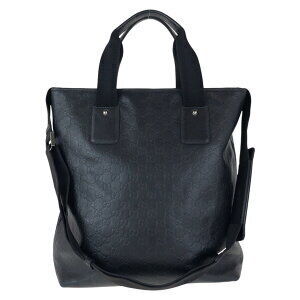 Gucci black leather ssima bag tote shoulder